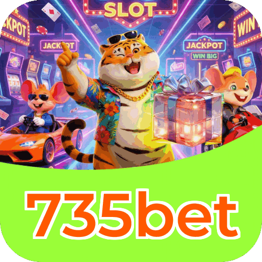 Plataforma 735bet mostrando interface moderna, jogos certificados e recursos de segurança licenciados
